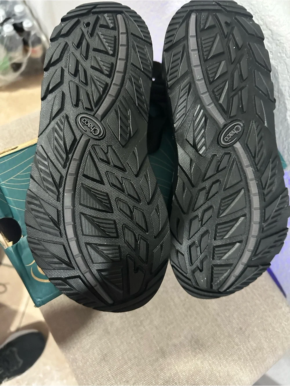 Chaco Men's Z Cloud 2 Black Strappy Outdoor Sandals